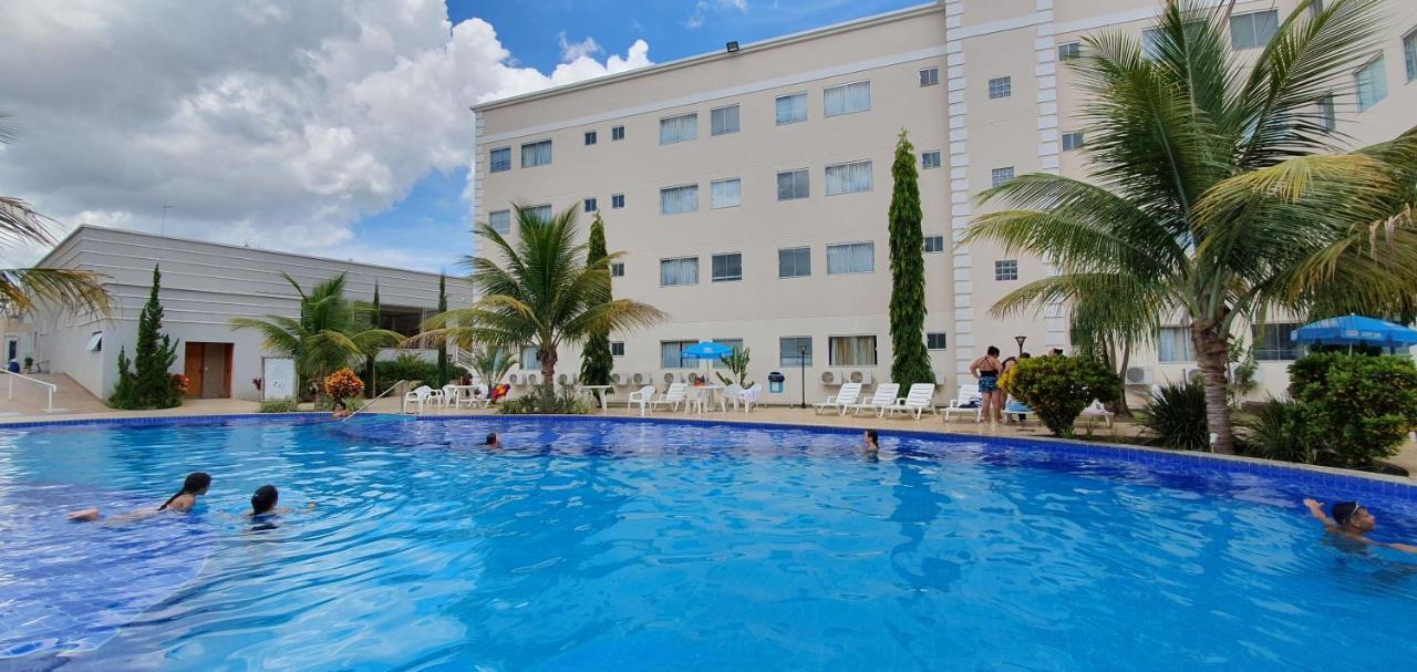 Hotel Encontro Das Aguas Thermas Resort Com Cafe Da Manha Incluso Caldas Novas Eksteriør billede