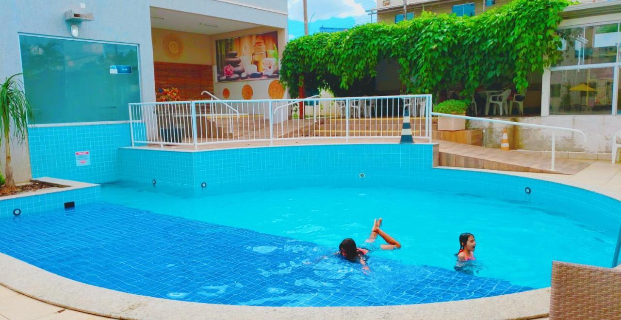 Hotel Encontro Das Aguas Thermas Resort Com Cafe Da Manha Incluso Caldas Novas Eksteriør billede